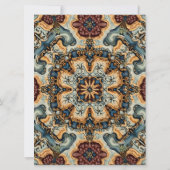 Antiquitätenmatte Einladung (Rückseite)