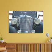 Antiquitätenmercedes 2 leinwanddruck (Insitu (Wohnzimmer))