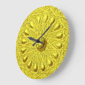 Antiquitätenmotiv aus dem Nahen Osten Große Wanduhr (Winkel)