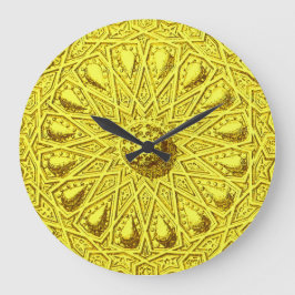 Antiquitätenmotiv aus dem Nahen Osten Große Wanduhr