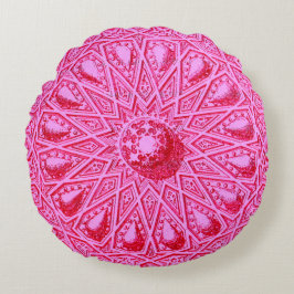 Antiquitätenmotiv aus dem Nahen Osten Rundes Kissen