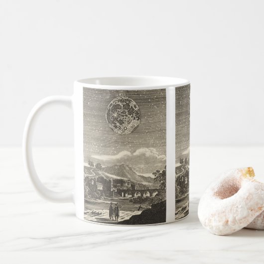 Antiquitätenmuseum Monte San Giorgio Kaffeetasse (Mit Donut)