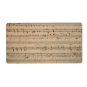 Antiquitätenmusik aus dem Jahr 1822, Gesang des al (Vorne)