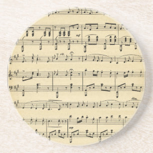 Antiquitätenmusik Getränkeuntersetzer