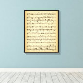 Antiquitätenmusik Leinwanddruck (Insitu (Holzboden))