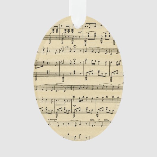 Antiquitätenmusik Ornament (Vorderseite)