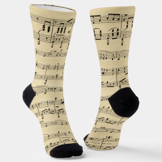 Antiquitätenmusik Socken (Gewinkelt)