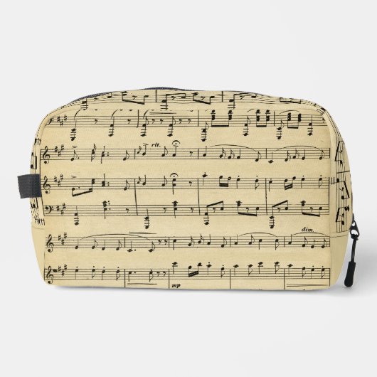 Antiquitätenmusik Waschbeutel (Vorderseite)