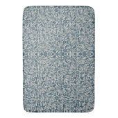 Antiquitätenmuster von ausgeblendeten Blätter - Bl Badematte (Vorderseite Vertikal)