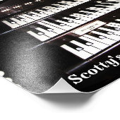 Antiquitätenorgel, Schlosshotel Foto Print (Ecke)