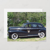 Antiquitätenorleans, Postkarte des Generalpolizist (Vorne/Hinten)