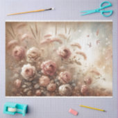 Antiquitätenpapier der Rose 18lb Dekoupage Seidenpapier (Basteln)