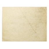 Antiquitätenpapier-Editor Notizblock (Vorderseite)