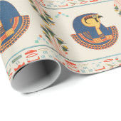 Antiquitätenpapier für Ägypten Geschenkpapier (Rolleneckpunkt)