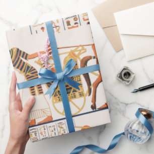 Antiquitätenpapier für ägyptische Kunstmuster Geschenkpapier