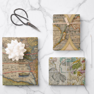 Antiquitätenpapier für das schwere Gewicht der Dec Geschenkpapier Set