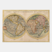 Antiquitätenpapier für das schwere Gewicht der Dec Geschenkpapier Set (Vorderseite)