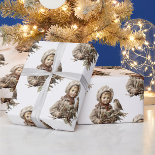 Antiquitätenpapier für Kinder Geschenkpapier