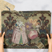 Antiquitätenpapier für Tapeten und Blumenmuster Seidenpapier