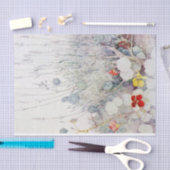 Antiquitätenpapier für wild lebende Nasturtien Seidenpapier (Handwerk)