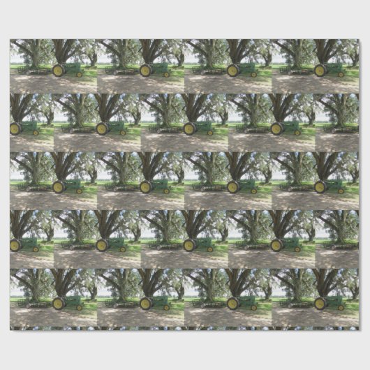 Antiquitätenpapier Geschenkpapier (Flach)