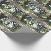 Antiquitätenpapier Geschenkpapier (Ecke)