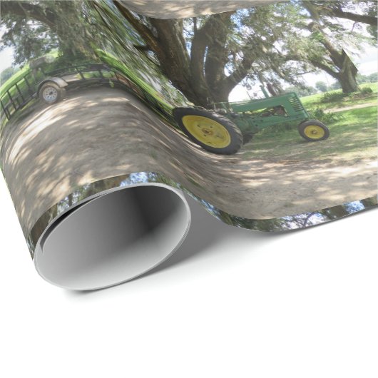 Antiquitätenpapier Geschenkpapier (Rolleneckpunkt)