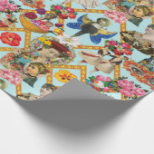 Antiquitätenpapier Geschenkpapier (Ecke)