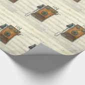 Antiquitätenpapier Geschenkpapier (Ecke)