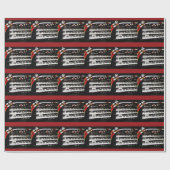 Antiquitätenpapier Geschenkpapier (Flach)