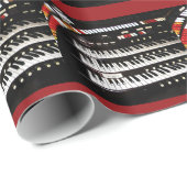 Antiquitätenpapier Geschenkpapier (Rolleneckpunkt)