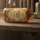 Antiquitätenpapiere Apothekary Style Labels Weinetikett