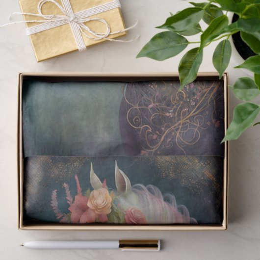 Antiquitätenpferd Seidenpapier (Geschenk)
