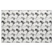 Antiquitätenpferd Vintage Pferde Stoff (Fat Quarter (45,7 x 55,9 cm))