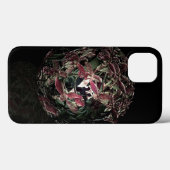 Antiquitätenpink-Orchideenball Case-Mate iPhone Hülle (Rückseite (Horizontal))