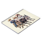 Antiquitätenpony Kunst Notizblock (Linke Seite)