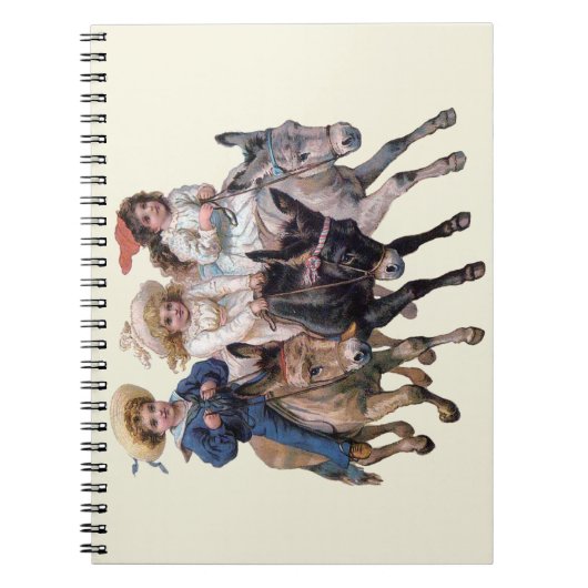 Antiquitätenpony Kunst Notizblock (Vorderseite)