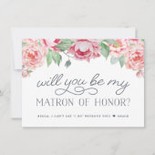 Antiquitätenpony werden Sie meine Ehrenkarte sein Einladung (Vorderseite)