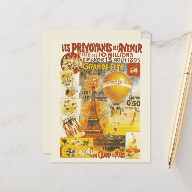 Antiquitätenposter (Vorderseite/Rückseite Beispiel)