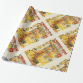 Antiquitätenposter Geschenkpapier (Ungerollt)