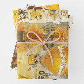 Antiquitätenposter Geschenkpapier Set (Beispiel)