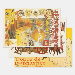 Antiquitätenposter Geschenkpapier Set