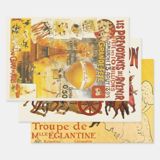 Antiquitätenposter Geschenkpapier Set (Set)