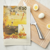 Antiquitätenposter Geschirrtuch (Viertel Falte)