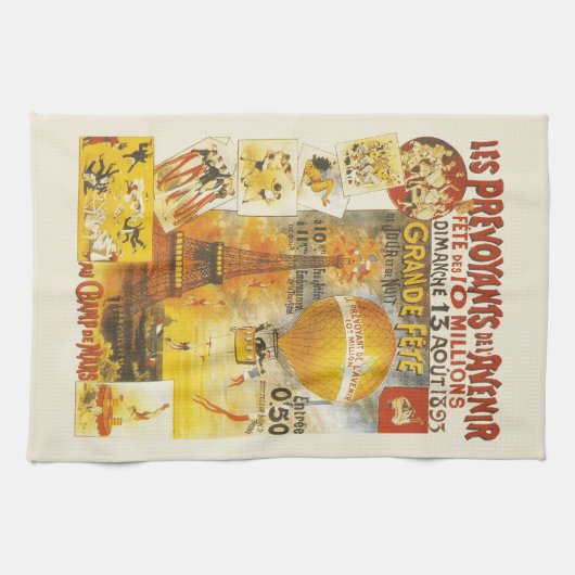 Antiquitätenposter Geschirrtuch (Horizontal)