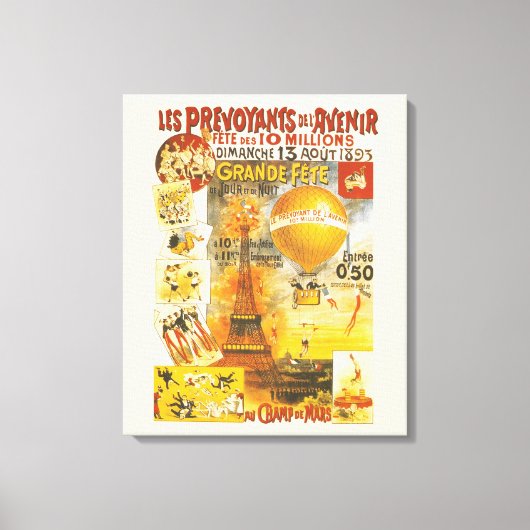 Antiquitätenposter Leinwanddruck (Vorderseite)