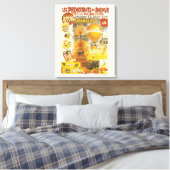 Antiquitätenposter Leinwanddruck (Insitu (Schlafzimmer))