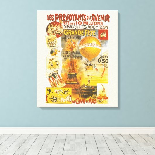 Antiquitätenposter Leinwanddruck (Insitu (Holzboden))