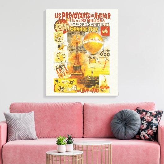 Antiquitätenposter Leinwanddruck (Insitu (Wohnzimmer))