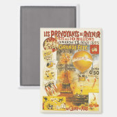 Antiquitätenposter Magnet (Vorderseite/Rückseite)